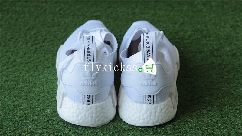 Real Boost Adiddas NMD R1 PK Japan Triple White